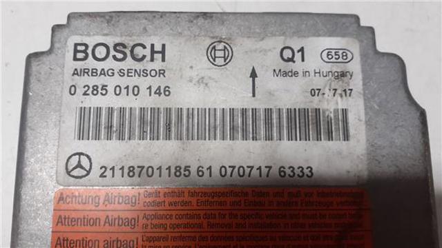 MERCEDES 0285010146 Модуль-процессор управления подушкой безопасности (ЭБУ AIRBAG) в наличии Хмельницкий