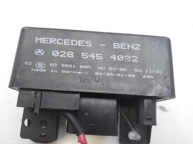 Caixa de pré-aquecimento para mercedes-benz m-class ml 270 cdi (163.113) 612963 0285454032