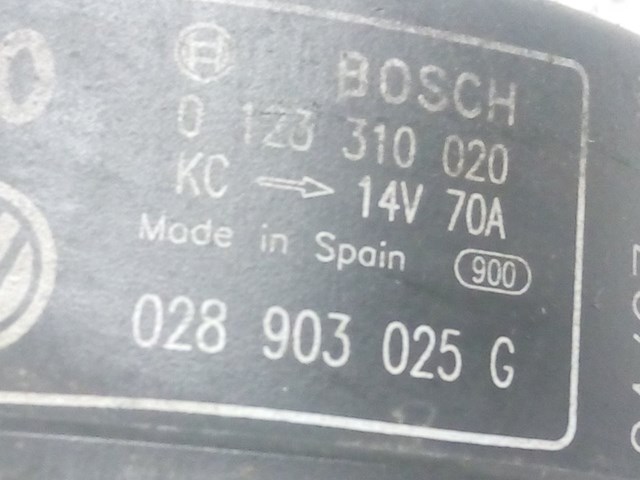 Alternador para audi 80 avant (minivan/sedã) (1991-1994) sedan básico 028903025C