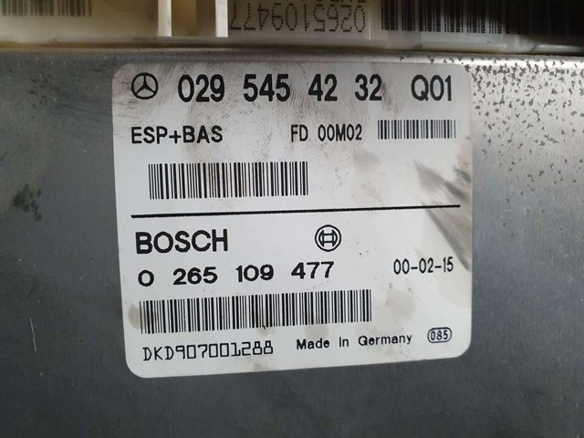 MERCEDES 0295454232 Блок управления ESP в наличии Каменское