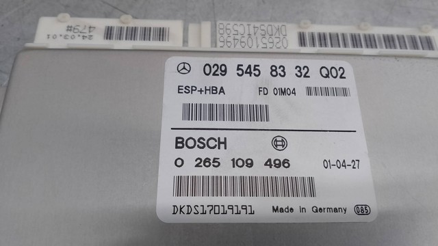 0295458332 Блок управления ESP купить Полтава