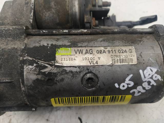 VAG 02A911024G Стартер в наличии Павлоград