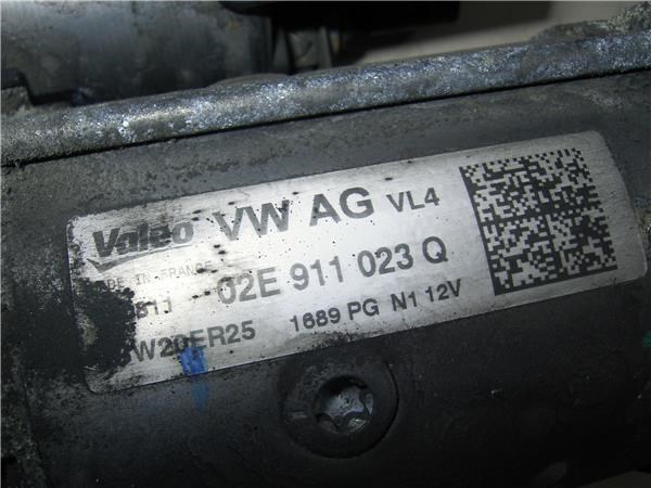 Motor de arranque para Volkswagen Passat (362) (2010-2014) 2.0 TDI CFGBCLLA 02E911023Q
