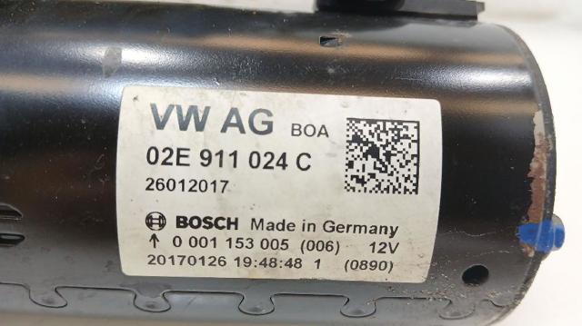 VAG 02E911024C Стартер в наличии Кривой Рог