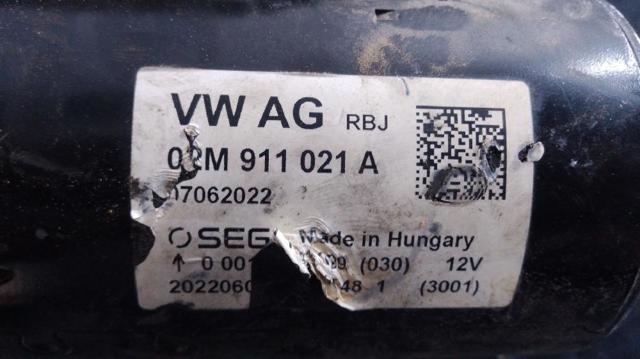 VAG 02M911021A Стартер в наличии Сумы