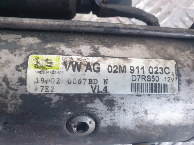 02M911023C Стартер купить Киев