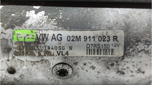 02M911023R VAG Стартер купить в Каменское