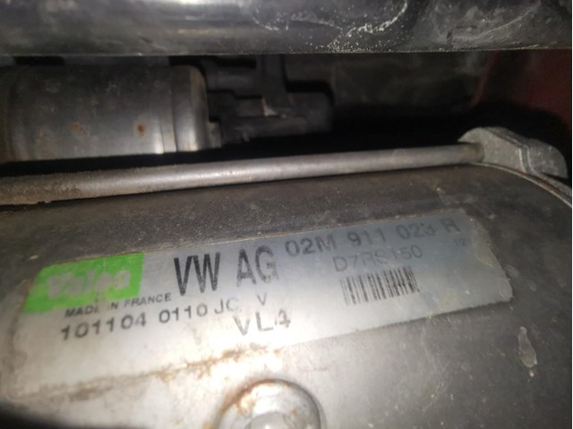 Motor de arranque para volkswagen golf iv (1j1) (1997-2004) 1.9 tdi asz 02M911023R