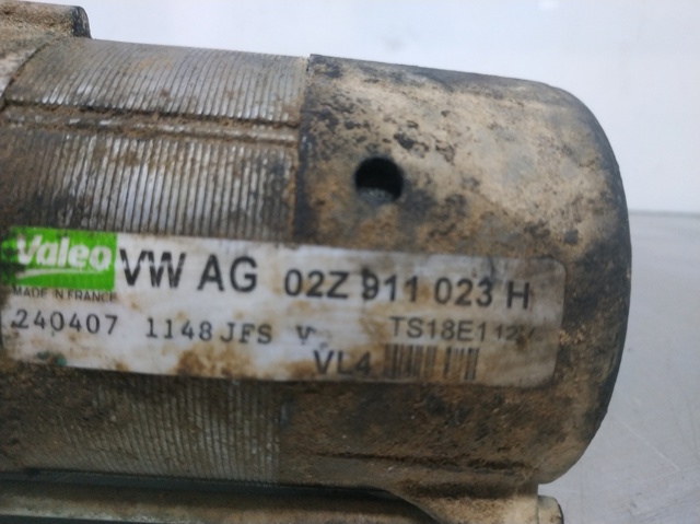 Motor de arranco 02Z911023H VAG