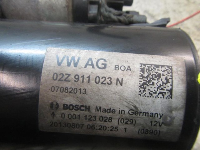 VAG 02Z911023NX Стартер в наличии Черкассы
