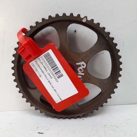 Engrenagem de cadeia da roda dentada da árvore distribuidora de motor Volkswagen Polo 3 6N2
