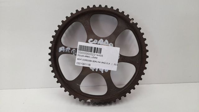 Engrenagem de cadeia da roda dentada da árvore distribuidora de motor Volkswagen Polo 3 6N2