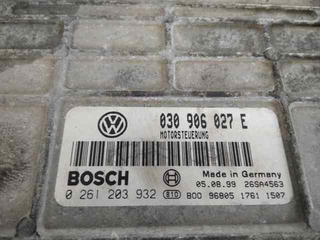 VAG 030906027E Модуль управления (ЭБУ) двигателем в наличии Ирпень