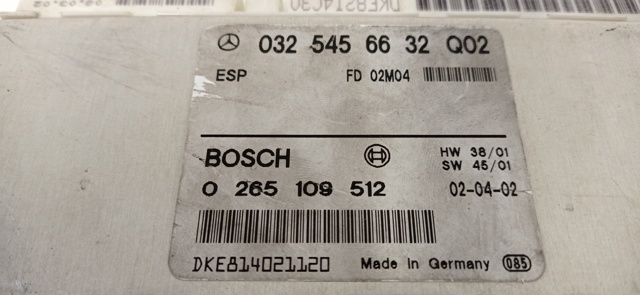MERCEDES 0325456632 Блок управления ESP в наличии Киев