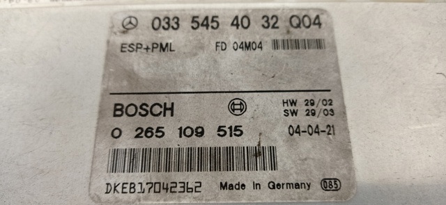 MERCEDES 0335454032 Ремень генератора в наличии Винница