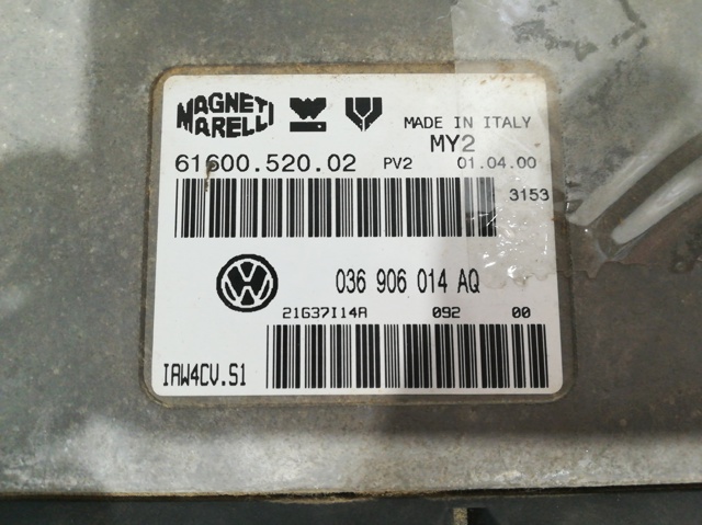 VAG 036906014AQ Модуль управления (ЭБУ) двигателем в наличии Черкассы