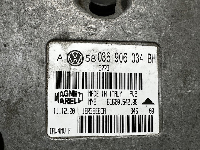 VAG 036906034BH Модуль управления (ЭБУ) двигателем в наличии Тернополь