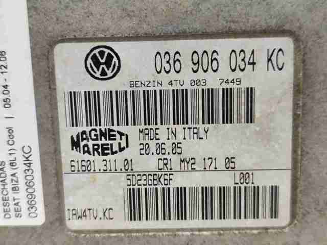 VAG 036906034KC Модуль управления (ЭБУ) двигателем в наличии Павлоград