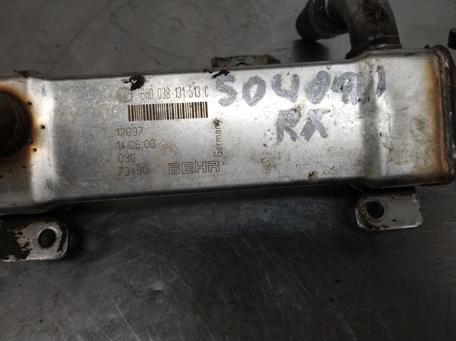 VAG 038131513C Радиатор системы EGR рециркуляции выхлопных газов в наличии Павлоград
