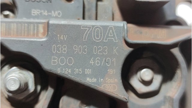 VAG 038903023K Генератор в наличии Украина