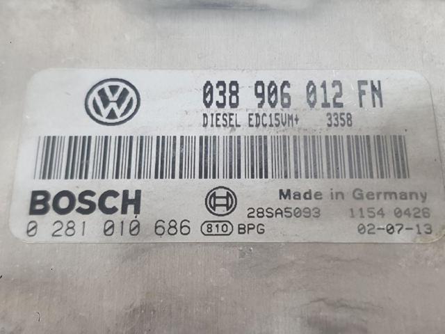 VAG 038906012FN Блок управления двигателем в наличии Кривой Рог