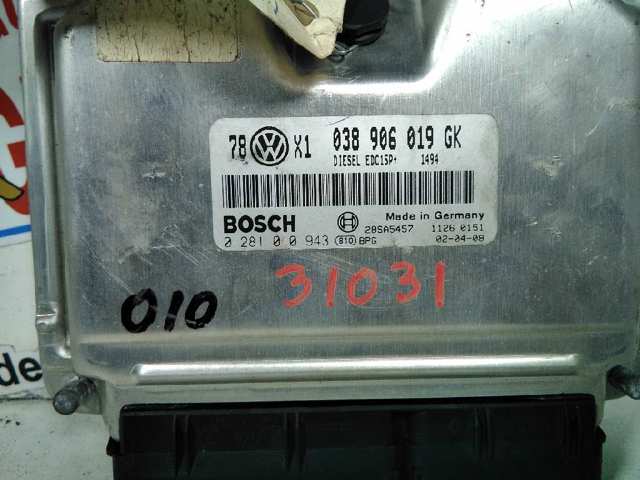 VAG 038906019GK Блок управления двигателем в наличии Полтава