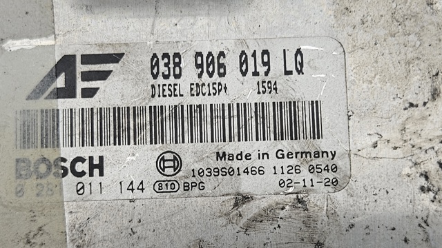 VAG 038906019LQ Блок управления двигателем в наличии Ровно