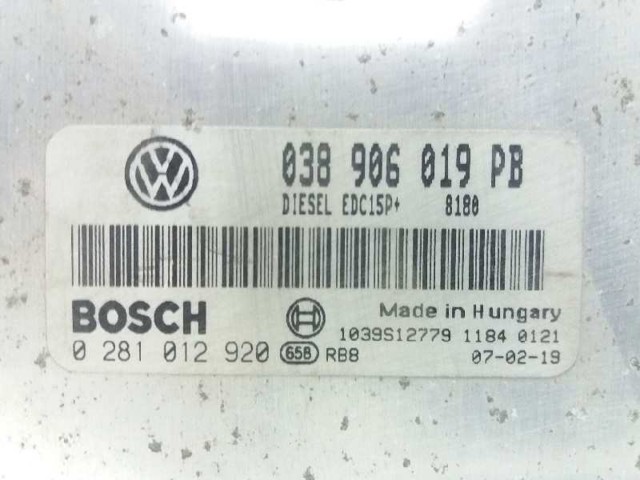 VAG 038906019PB Блок управления двигателем в наличии Хмельницкий