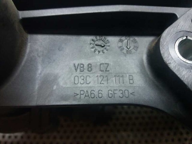 Caixa de termostato para volkswagen polo hatchback (9n) (01.01 - 12.09) 1.4 16v (10.01 - ) bky 03C121111B
