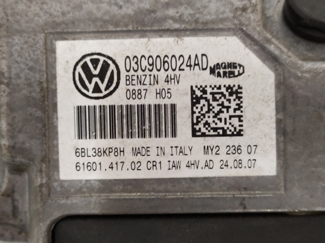 VAG 03C906024AD Модуль управления (ЭБУ) двигателем в наличии Запорожье