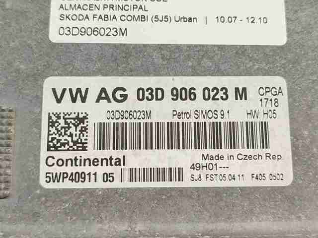 03D906023M VAG Блок управления двигателем купить в Одесса