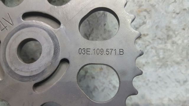 Engrenagem de cadeia da roda dentada da árvore distribuidora de motor 03E109571B VAG