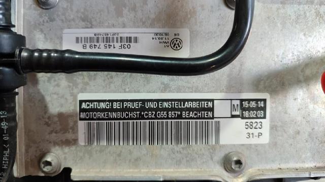 Motor montado Volkswagen Jetta 6 162, 163, AV3, AV2, AY2, AY3