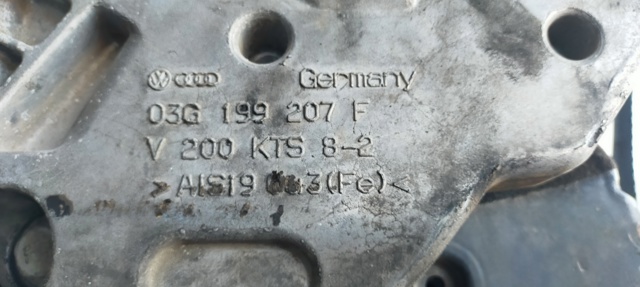 Suporte do motor para Volkswagen Golf Plus (5m1,5m1) (2004-2008) 1.9 TDI BXE 03G199207F