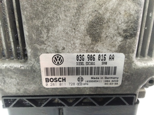 VAG 03G906016AA Модуль управления (ЭБУ) двигателем в наличии Житомир