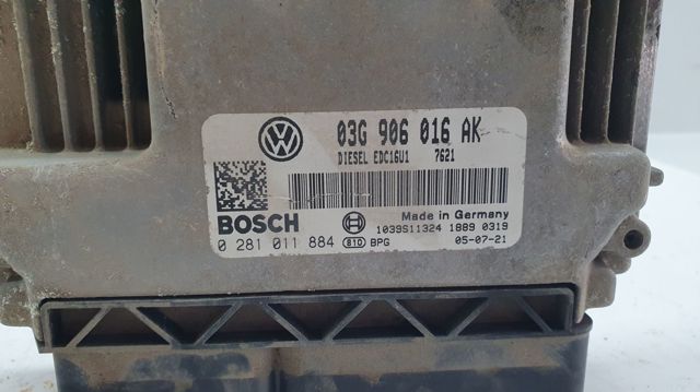 VAG 03G906016AK Блок управления двигателем в наличии Каменское