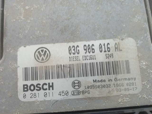VAG 03G906016AL Модуль управления (ЭБУ) двигателем в наличии Чернигов