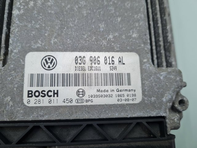 VAG 03G906016AL Блок управления двигателем в наличии Кривой Рог