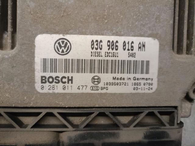 VAG 03G906016AN Блок управления двигателем в наличии Запорожье