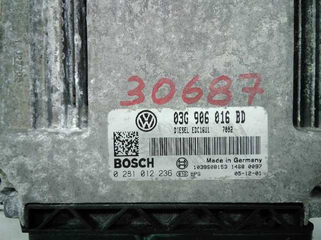 VAG 03G906016BD Блок управления двигателем в наличии Каменское