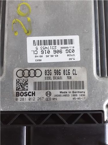 VAG 03G906016CL Модуль управления (ЭБУ) двигателем в наличии Каменское