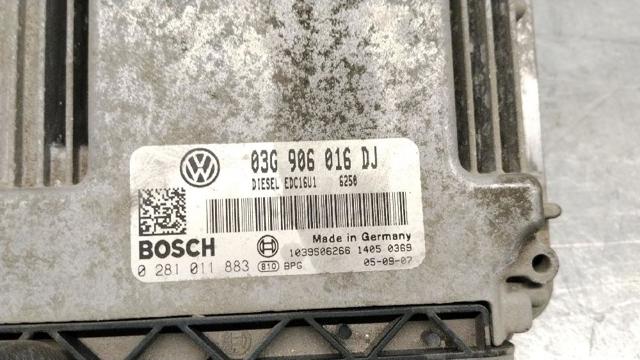 VAG 03G906016DJ Модуль управления (ЭБУ) двигателем в наличии Харьков
