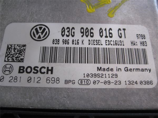 03G906016GT VAG Блок управления двигателем купить в Днепр