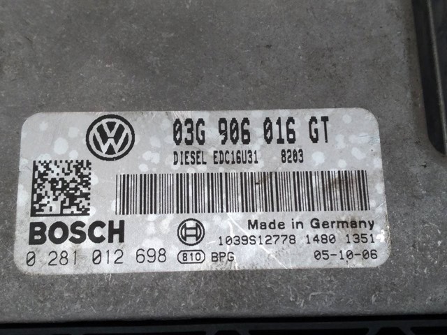 VAG 03G906016GT Модуль управления (ЭБУ) двигателем в наличии Харьков