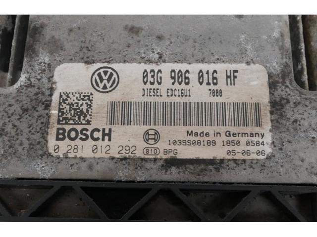 03G906016HF Блок управления двигателем купить Сумы