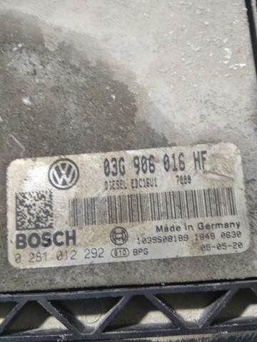 VAG 03G906016HF Блок управления двигателем в наличии Каменское