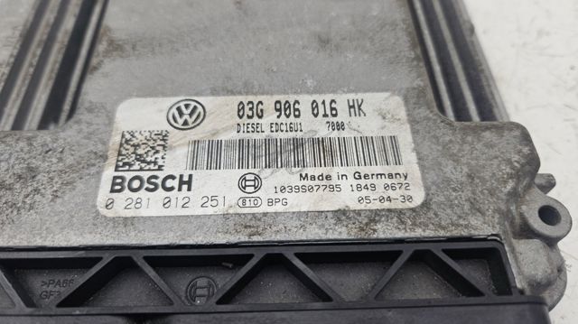03G906016HK VAG Блок управления двигателем купить в Чернигов