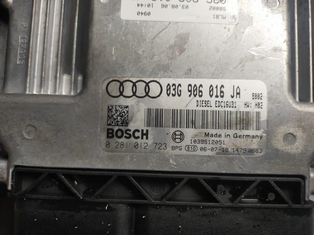 03G906016JA VAG Модуль управления (ЭБУ) двигателем купить в Сумы