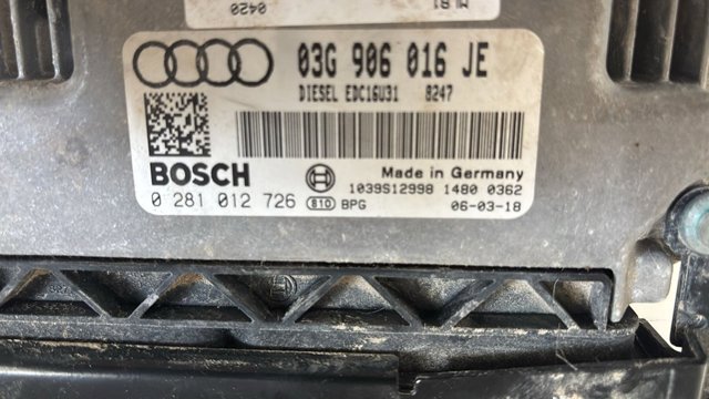 VAG 03G906016JE Блок управления двигателем в наличии Одесса