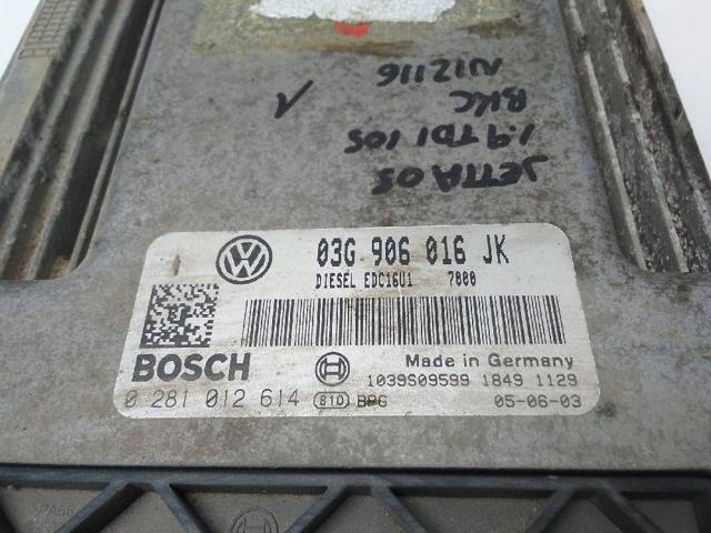 03G906016JK Модуль управления (ЭБУ) двигателем купить Днепр